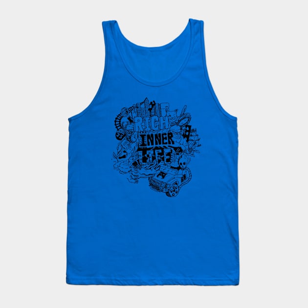 Rich Inner Life Tank Top by Room 4 Cello